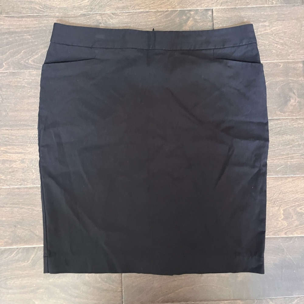 Express Elegant Black Pencil Skirt